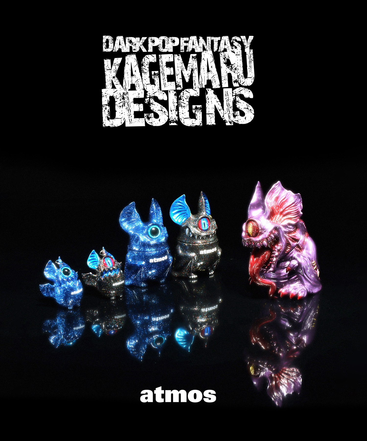 【“atmos × KAGEMARU DESIGNS” POPUP 】3月20日(金) ～ 22日(日)​の3日間開催
