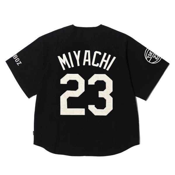 トップス MIYACHI KEBOZ BASEBALL SHIRT KEBOZ x MIYACHI x TOKYO 23 BASEBALL SHIRT