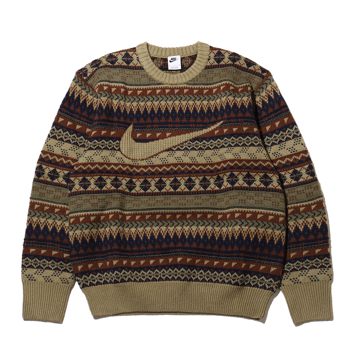 NIKE AS M NL FAIR ISLE CREW SWEATER