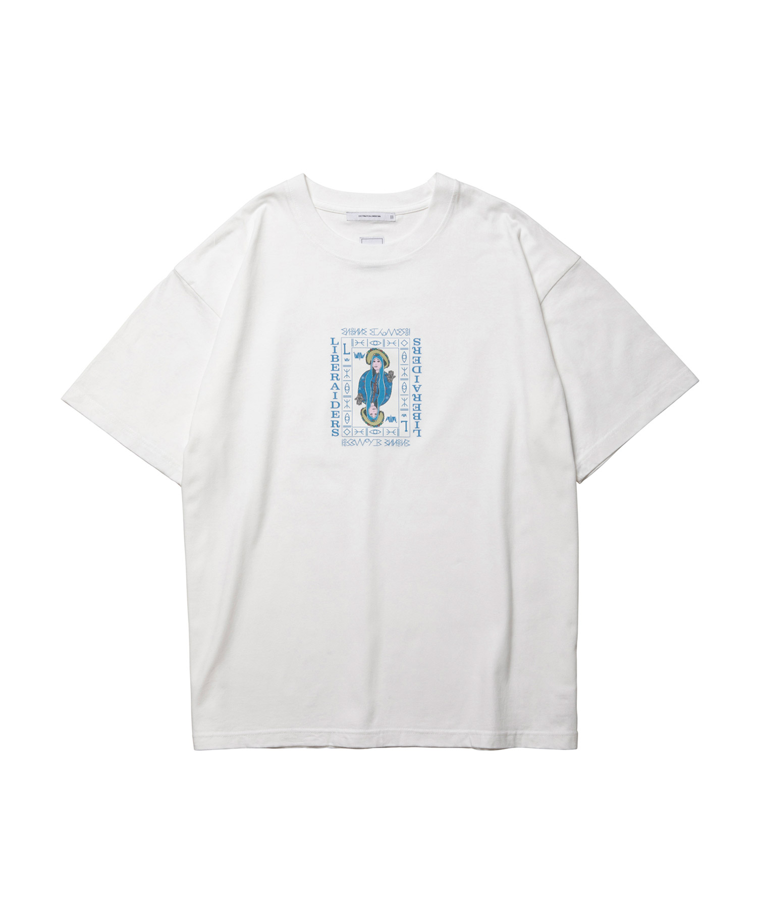 LIBERAIDERS QUEEN LOGO TEE