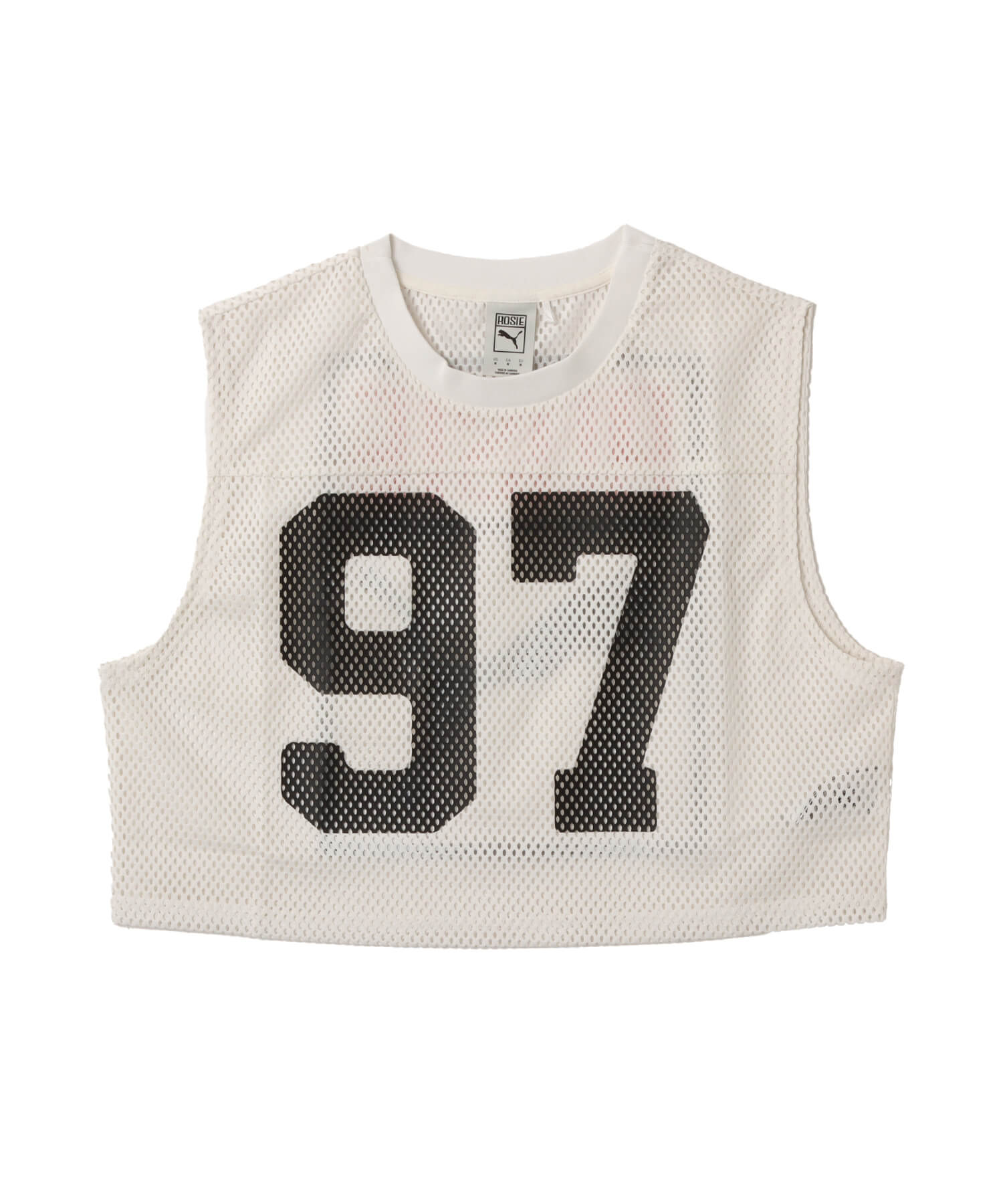 PUMA PUMA x ROSE RELAXED MESH TOP