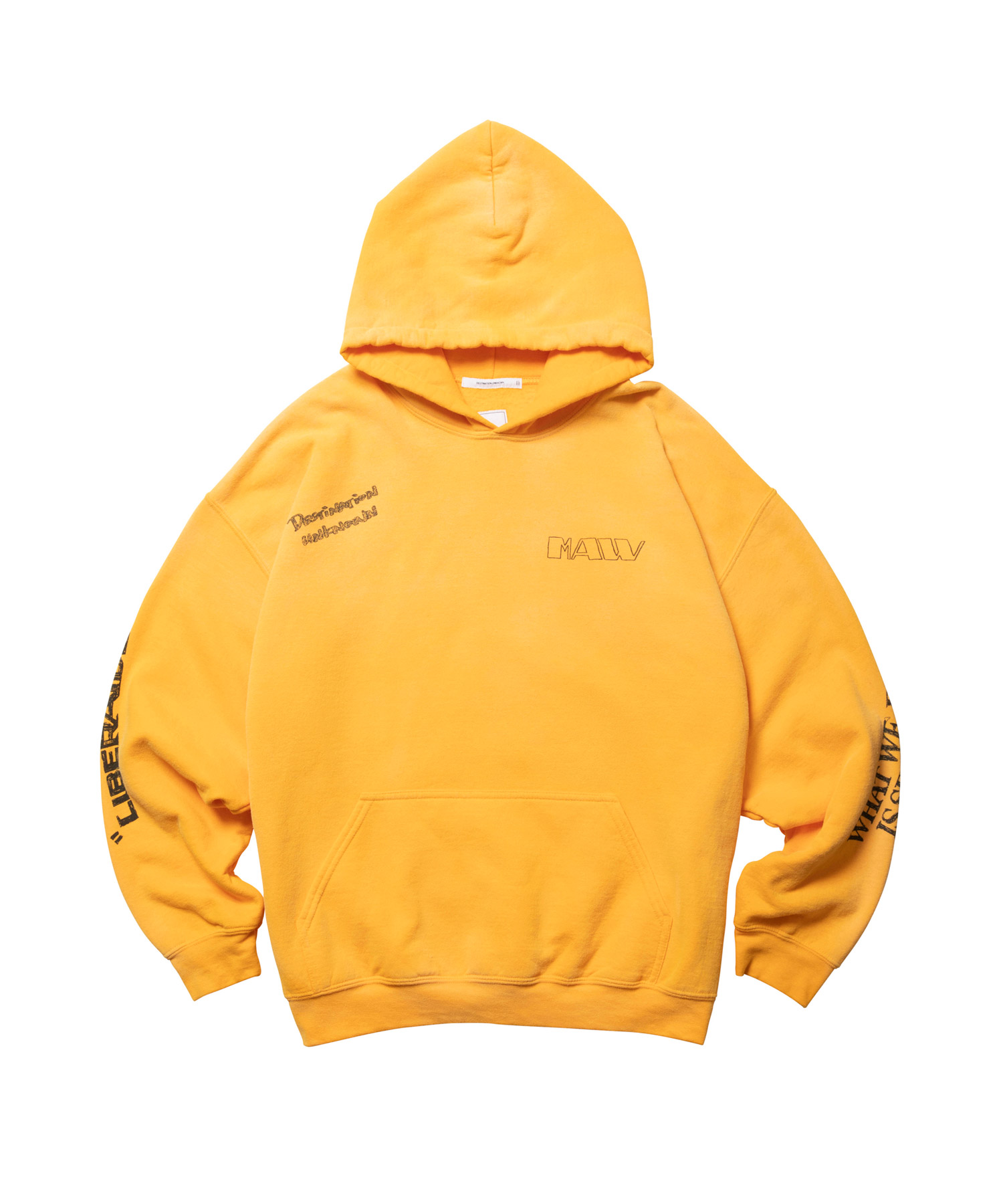 LIBERAIDERS HANDWRITING PRINT HOODIE