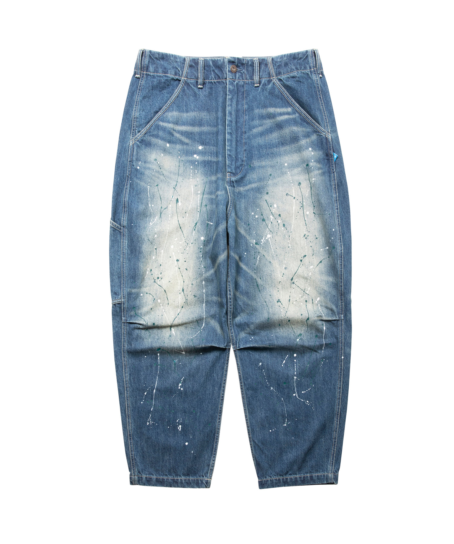 LIBERAIDERS DENIM SARROUEL PANTS