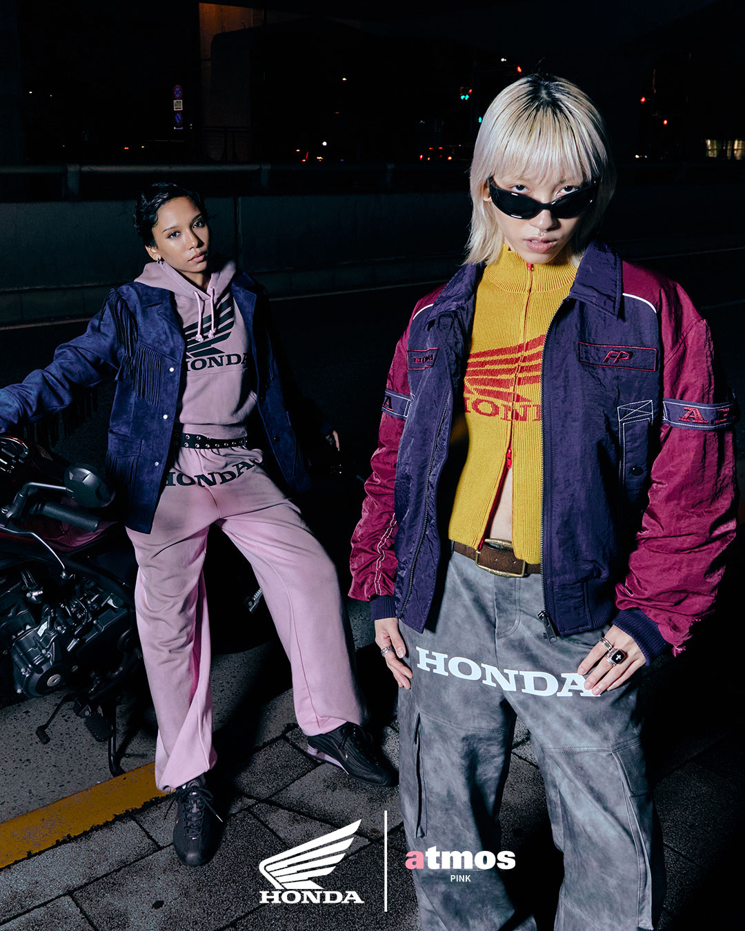 atmos pink x HONDA