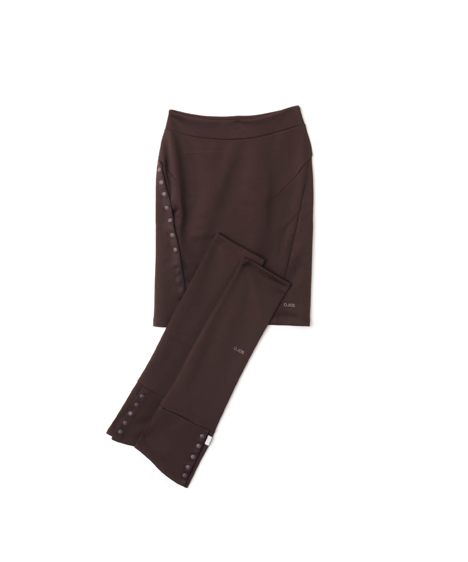 OJOS x ATMOS PINK Slit Skirt + Leg Warmer Set