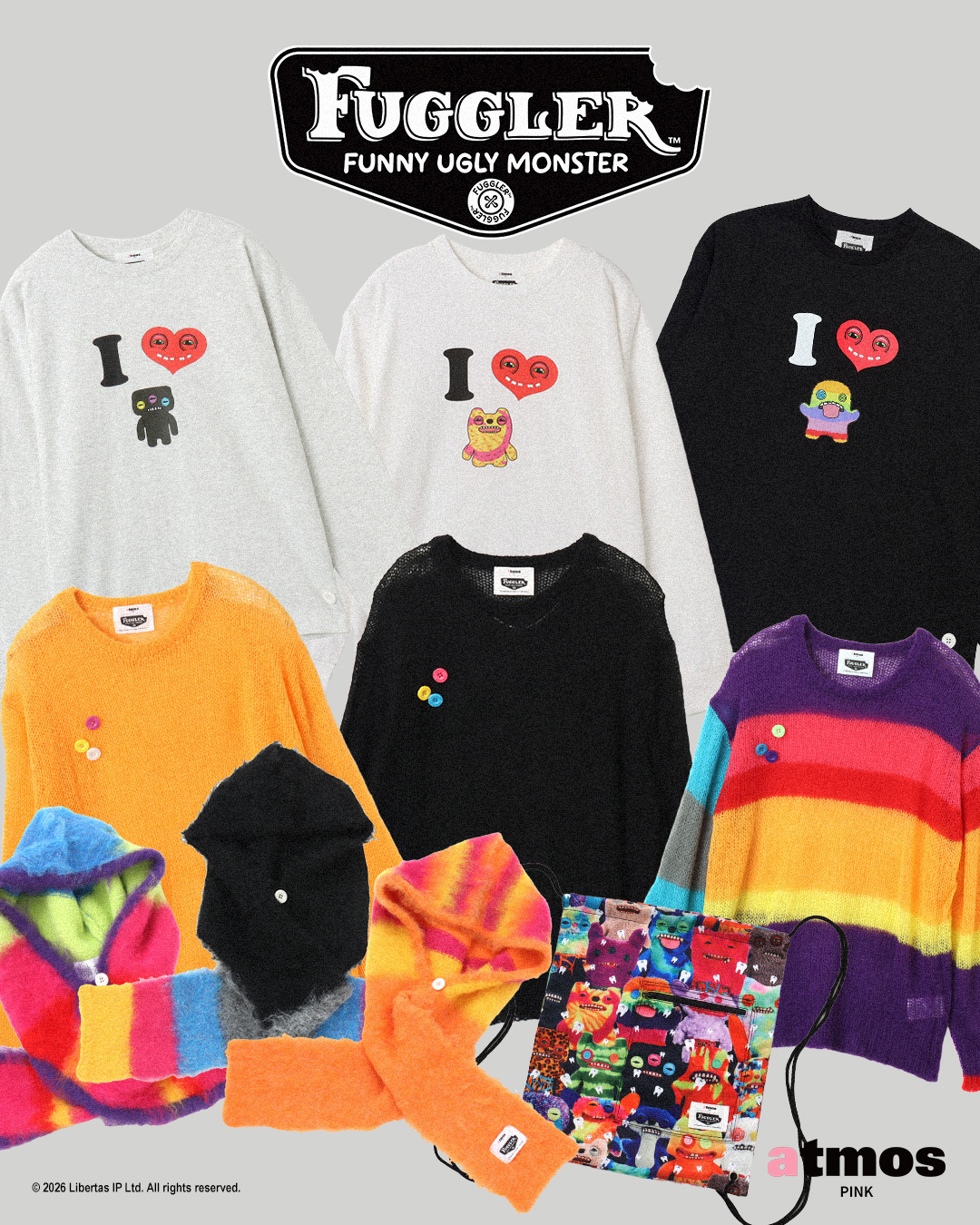 FUGGLER x atmos pink Collection