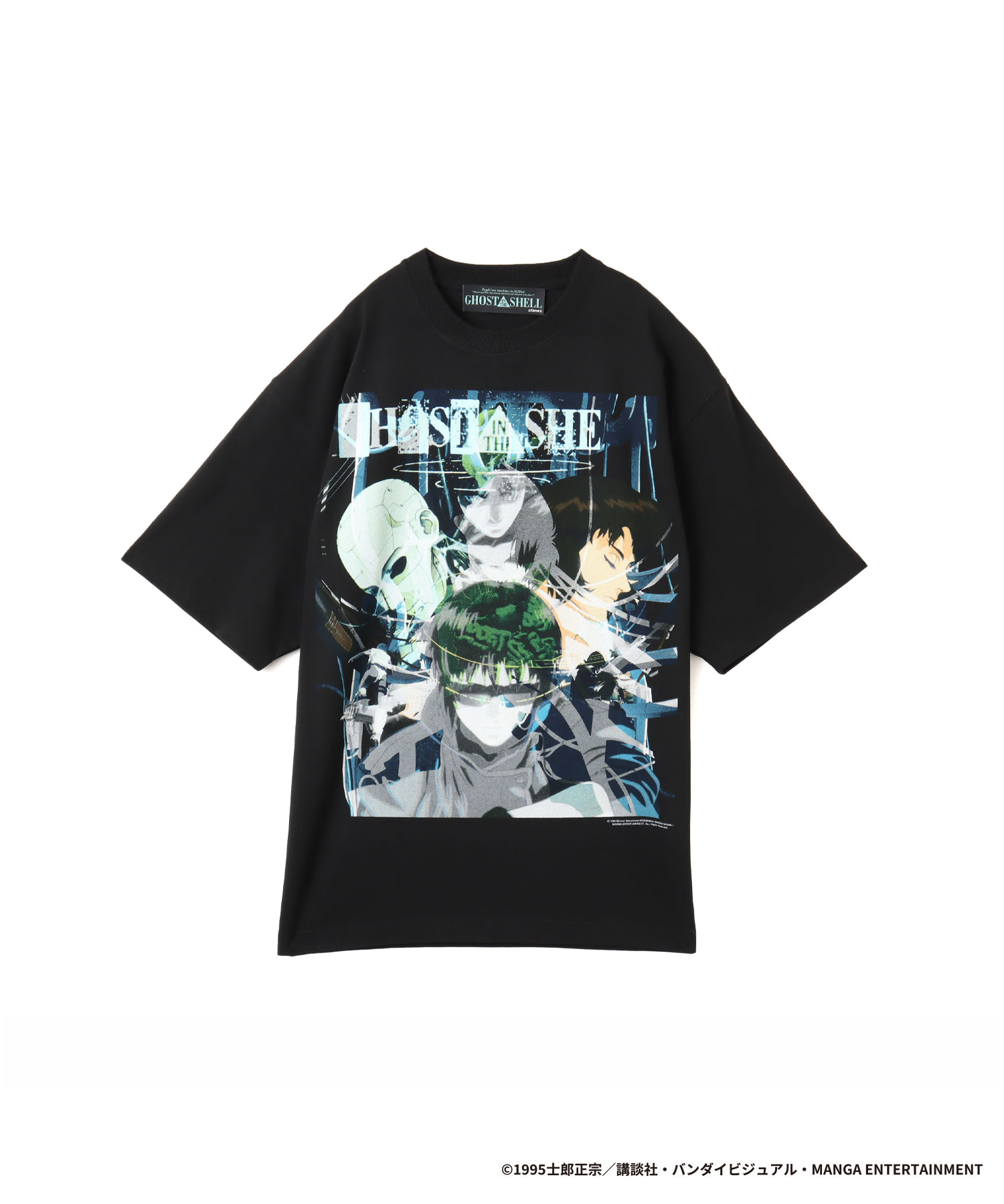 GHOST IN THE SHELL x Kosuke Kawamura x atmos T-shirt 01