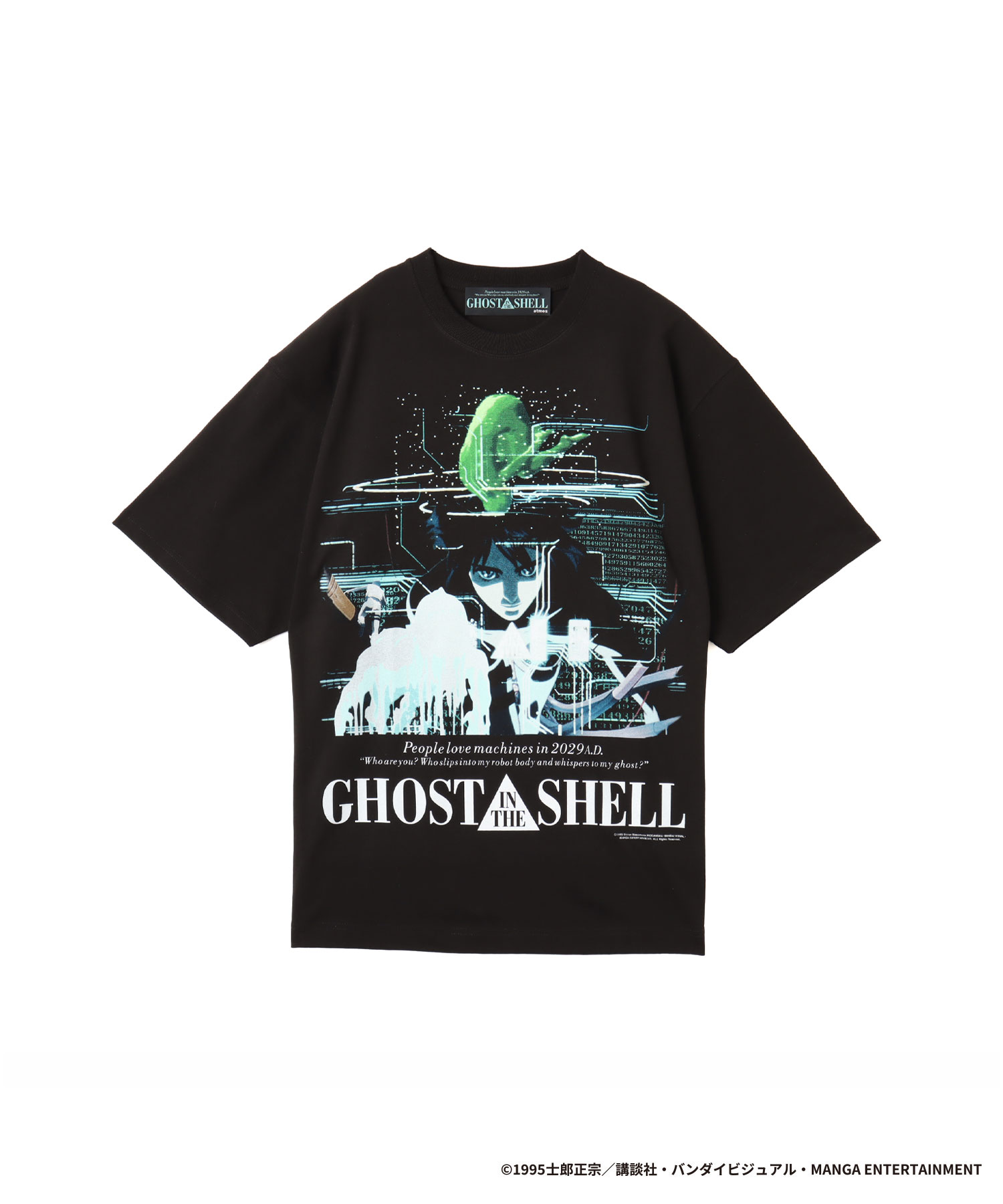 GHOST IN THE SHELL x Kosuke Kawamura x atmos T-shirt 02