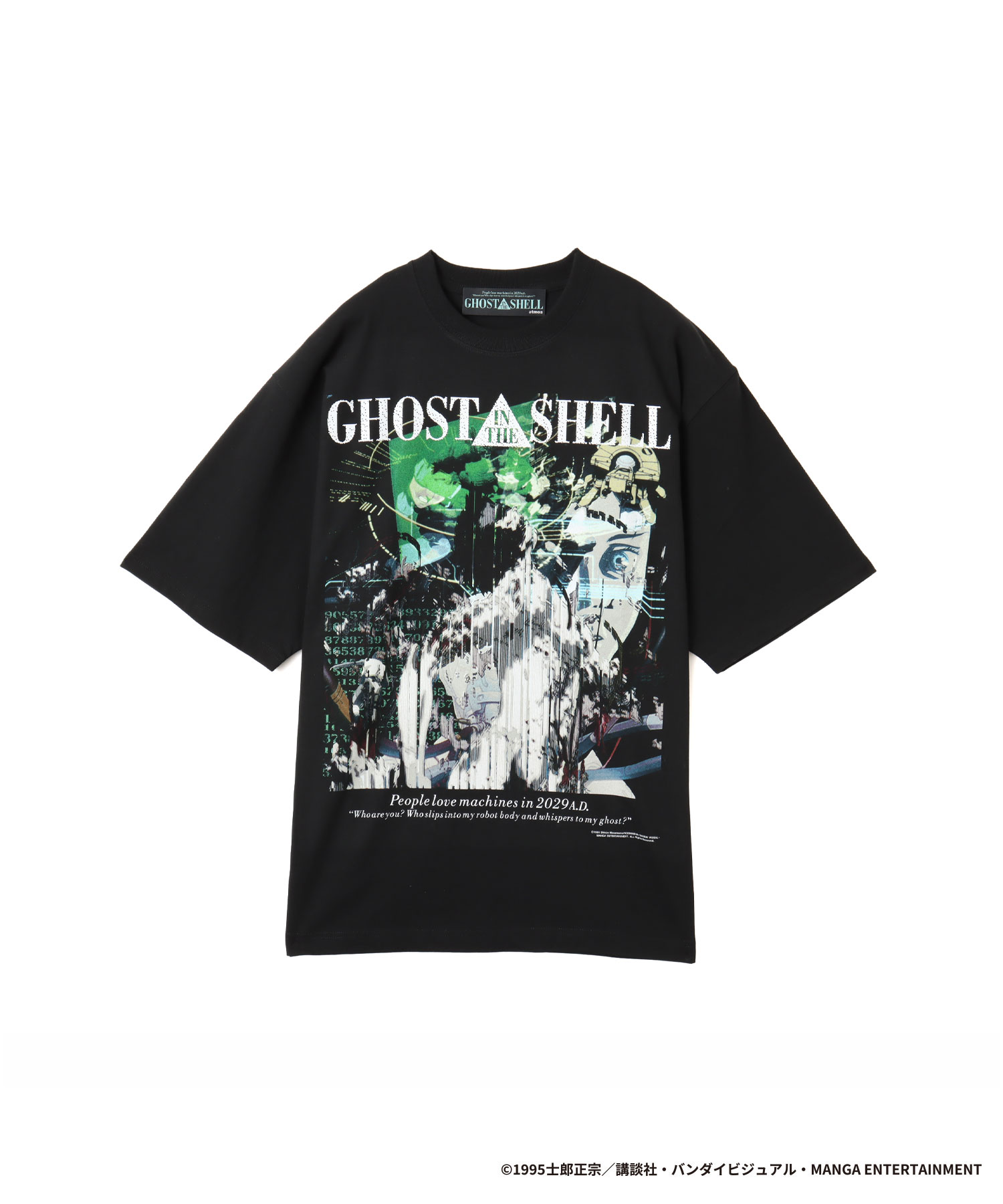 GHOST IN THE SHELL x Kosuke Kawamura x atmos T-shirt 03