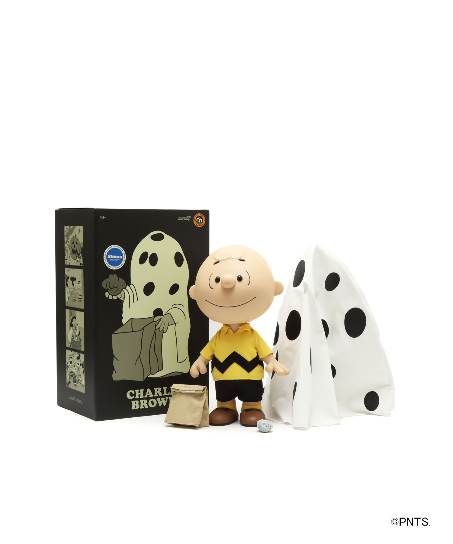SUPER7 PEANUTS SUPERSIZE VINYL - CHARLIE BROWN