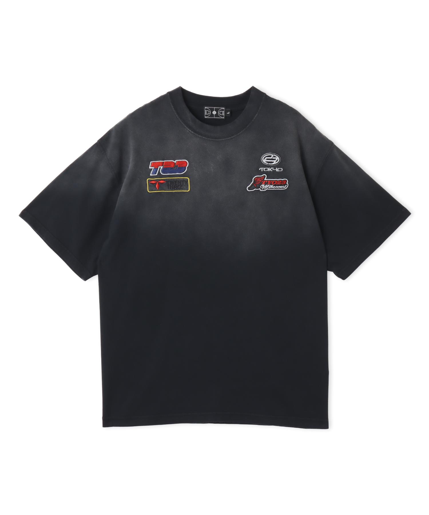 TOKYO 23 Vintage Racing Print T-shirt