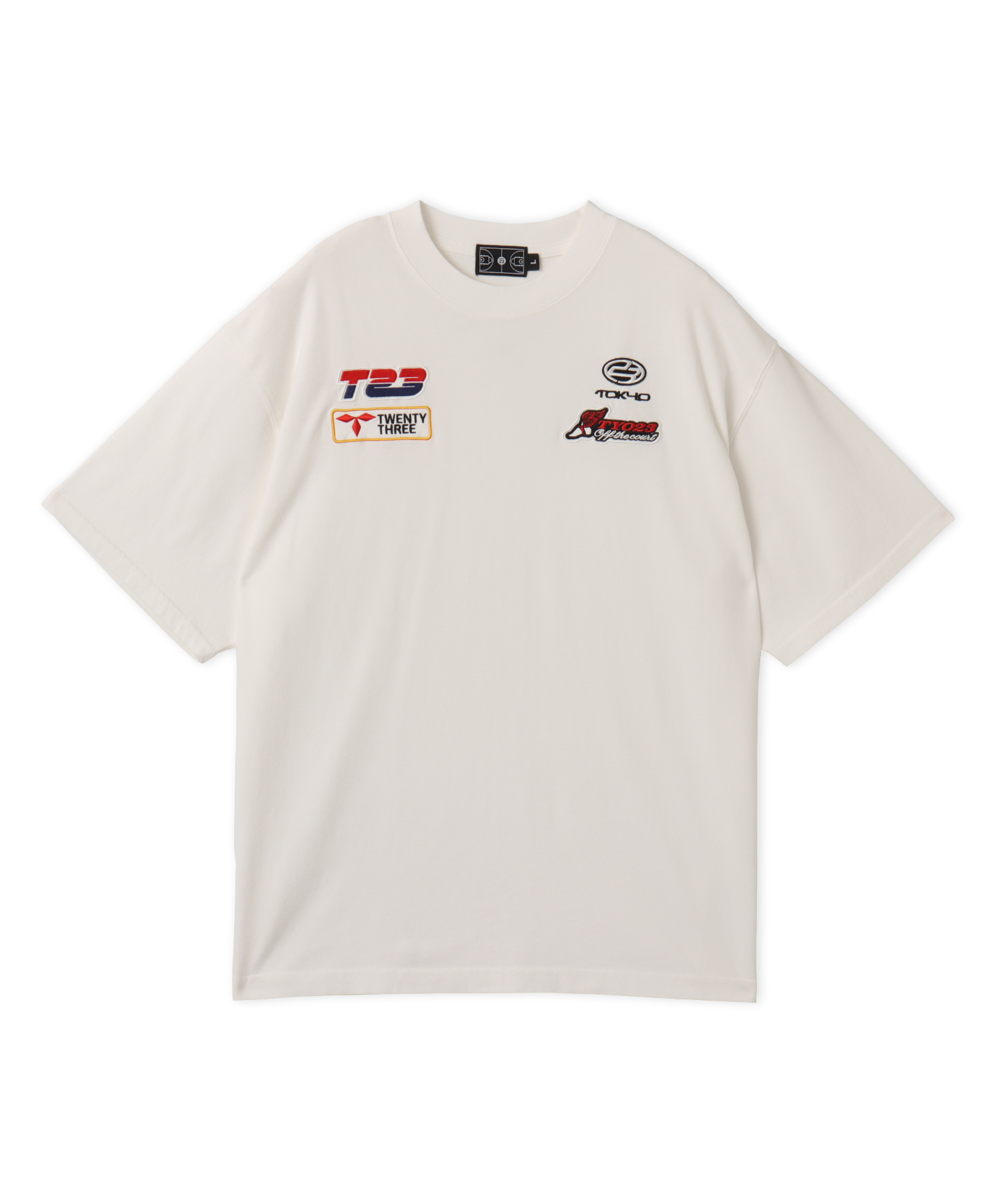 TOKYO 23 Vintage Racing Print T-shirt