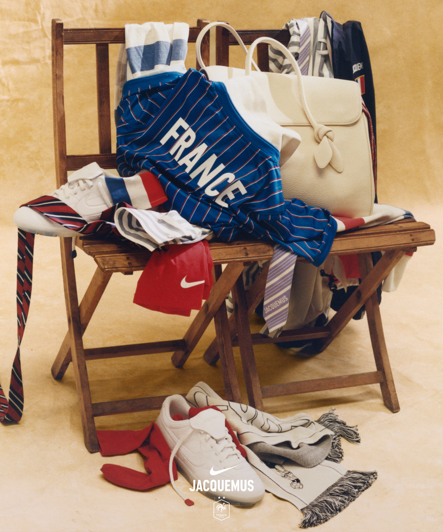 NIKE X2 capsule collections FRANCE x JACQUEMUS