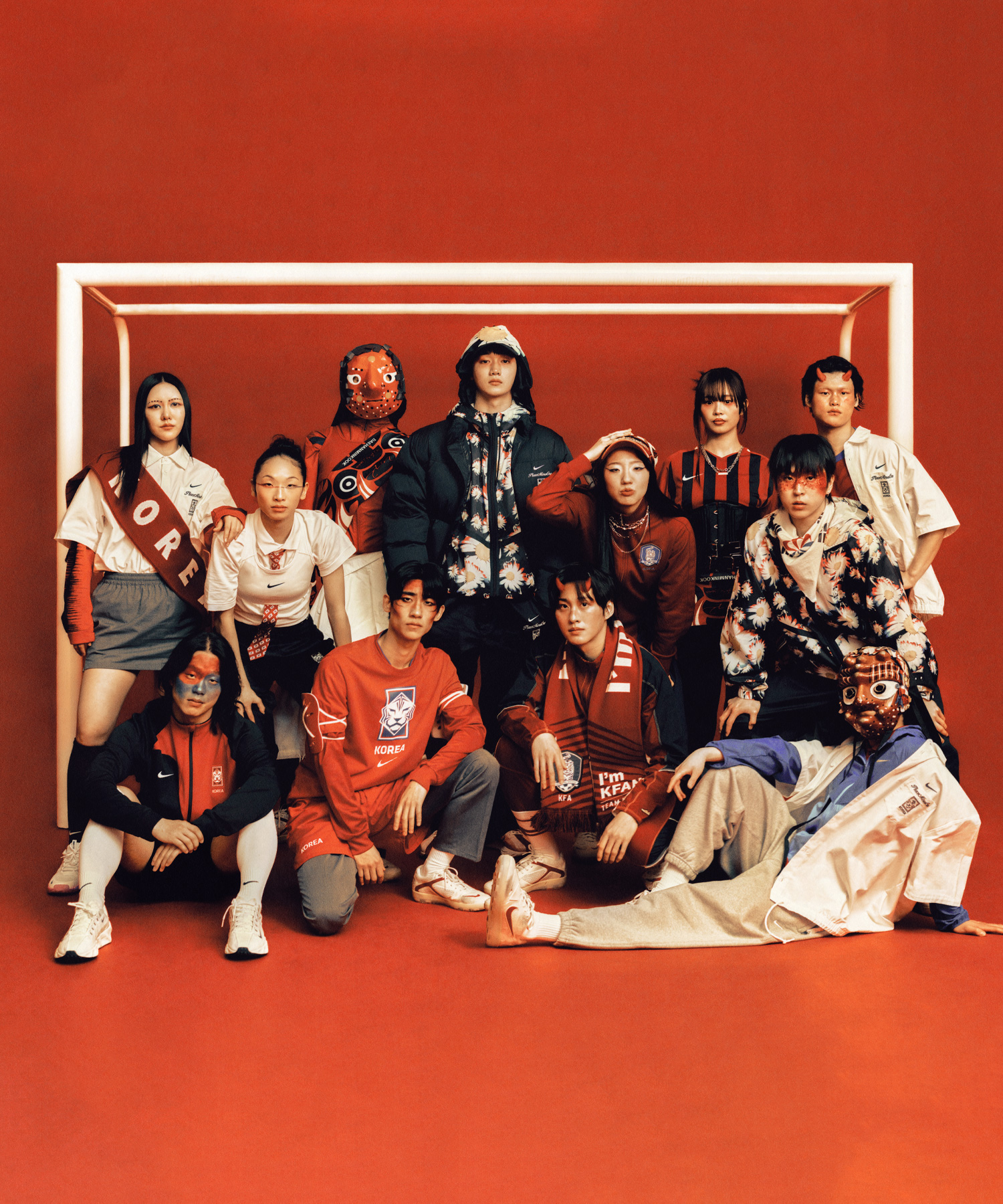 NIKE X2 capsule collections South Korea x PEACEMINUSONE