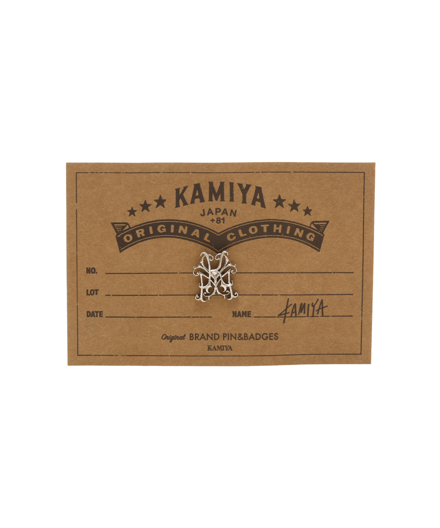 KAMIYA KMY Original Pin