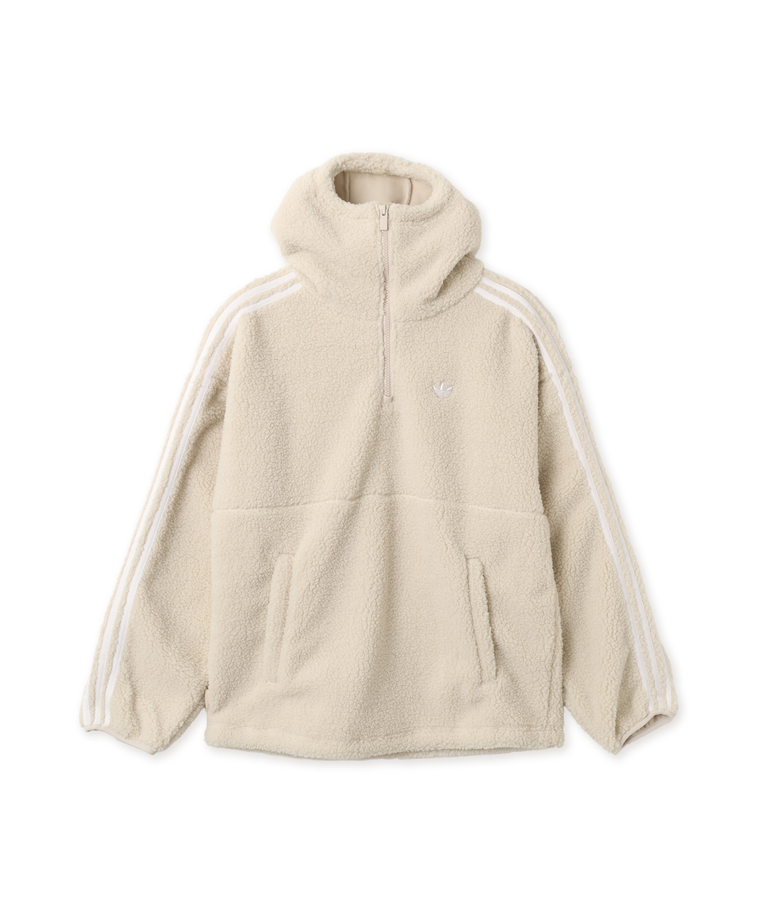 adidas HOODED FLE JKT