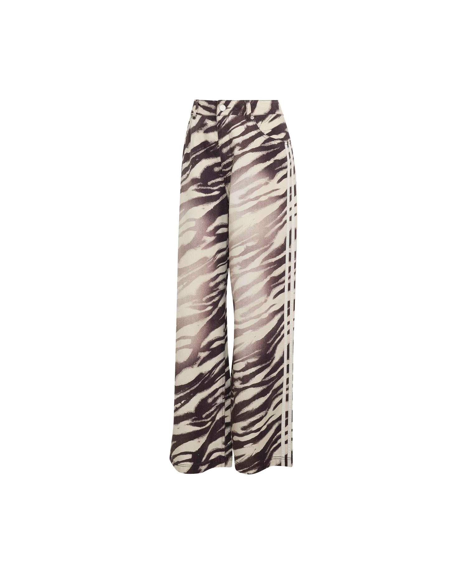 adidas ADILENIUM ZEBRA WIDE LEG DENIM PT