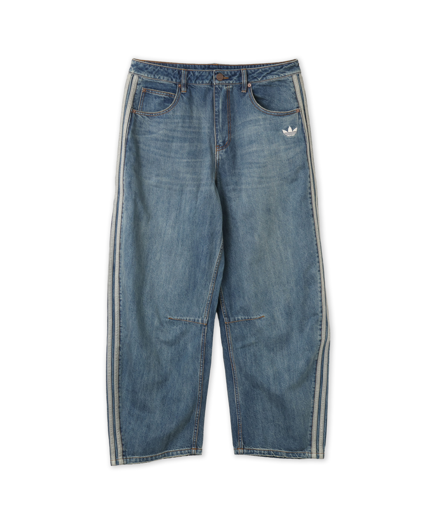 adidas WINTER CLUB BARREL LEG DENIM JEANS