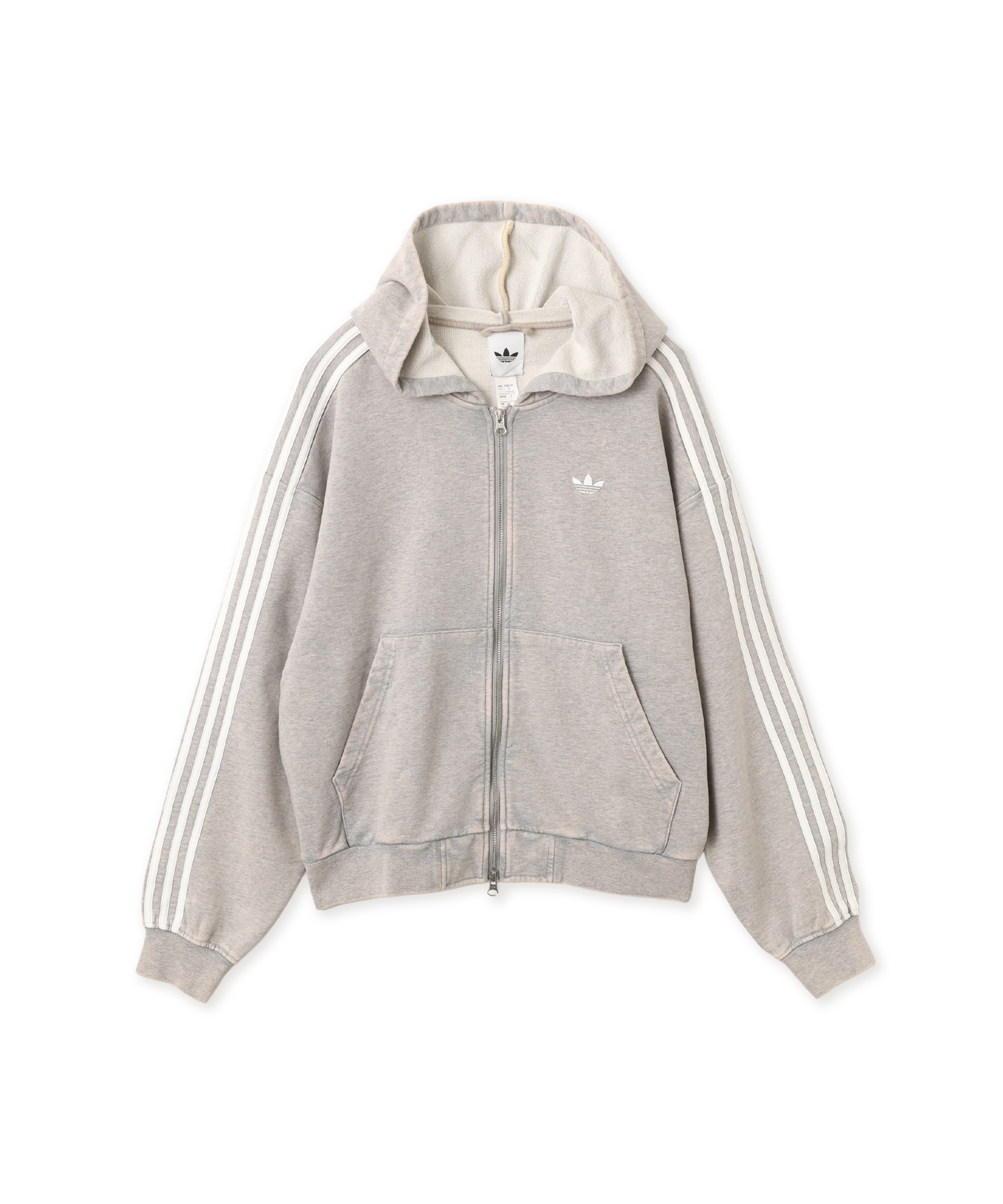 adidas WASHED ZIP UP HOODIE
