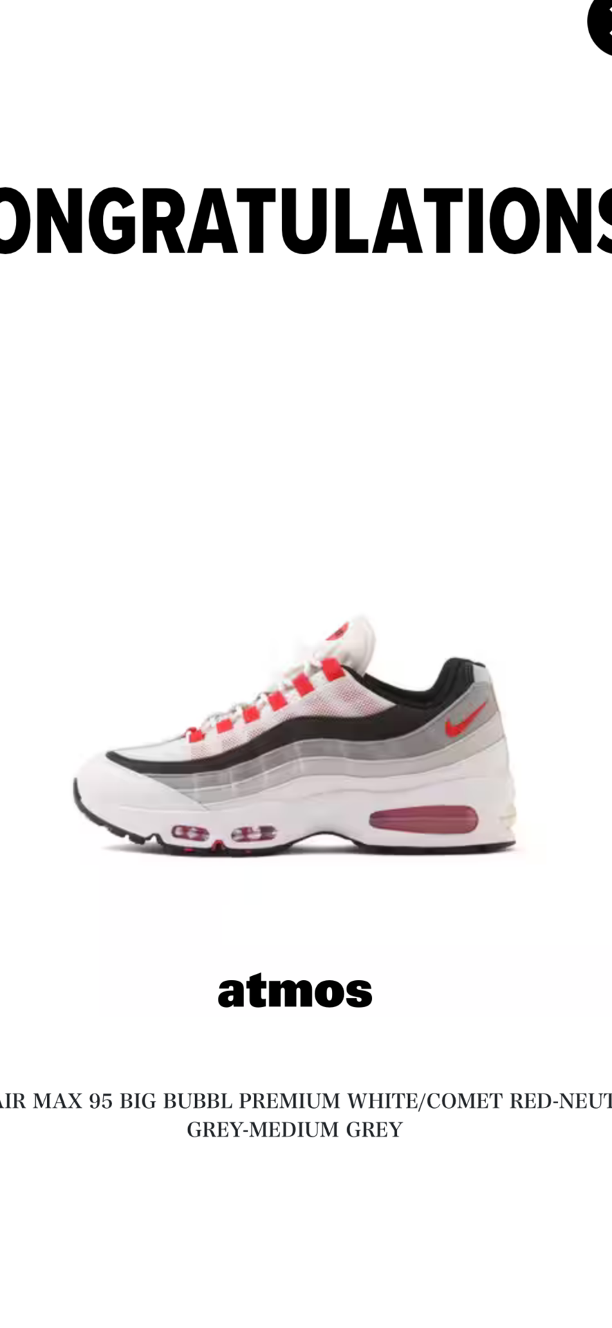 NIKE AIR MAX 95 BIG BUBBLE PREMIUM